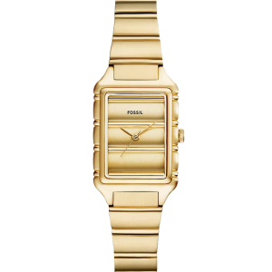 Fossil Raquel Damenuhr Edelstahl gold ES5389 bei Juwelier Kröpfl