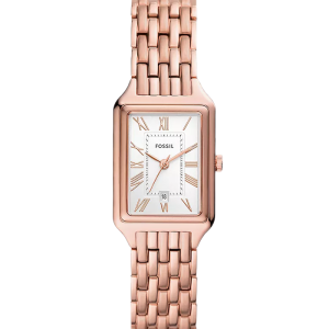 Fossil Raquel Damenuhr Edelstahl roségoldfarben ES5271 bei Juwelier Kröpfl