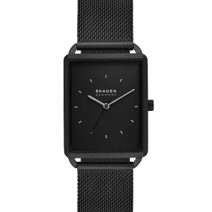 Skagen Hagen Herrenuhr Milanaise Edelstahl schwarz SKW6928 bei Juwelier Kröpfl