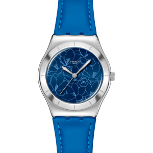 Swatch Blossom Time BLUE PETAL PROMISE YLS235 bei Juwelier Kröpfl