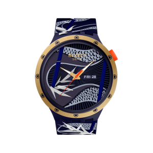 Swatch Year Of The Snake BLUE AND GOLDEN LITHE DANCER SB05Z700 bei Juwelier Kröpfl