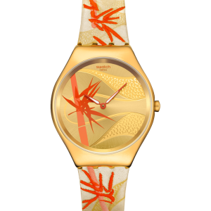 Swatch Year Of The Snake GOLDEN RED BAMBOO SYXZ105 bei Juwelier Kröpfl