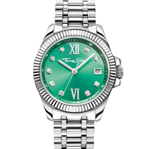 Thomas Sabo Damenuhr Bicolor gold silber WA0404-201-211 bei Juwelier Kröpfl