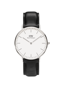 Daniel Wellington Classic Sheffield Silber 36mm DW00100053 bei Juwelier Kröpfl