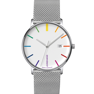 Junghans Junghans Form FORM Quarz Bauhaus Edition 41/4580.44 bei Juwelier Kröpfl