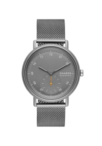 Skagen Kuppel Herrenuhr Kleine Sekunde Milanaise Edelstahl anthrazit SKW6891 bei Juwelier Kröpfl