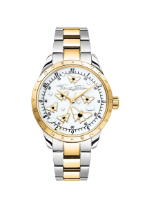 Thomas Sabo Damenuhr mit Schmetterlingen Bicolor WA0433-291-202 bei Juwelier Kröpfl